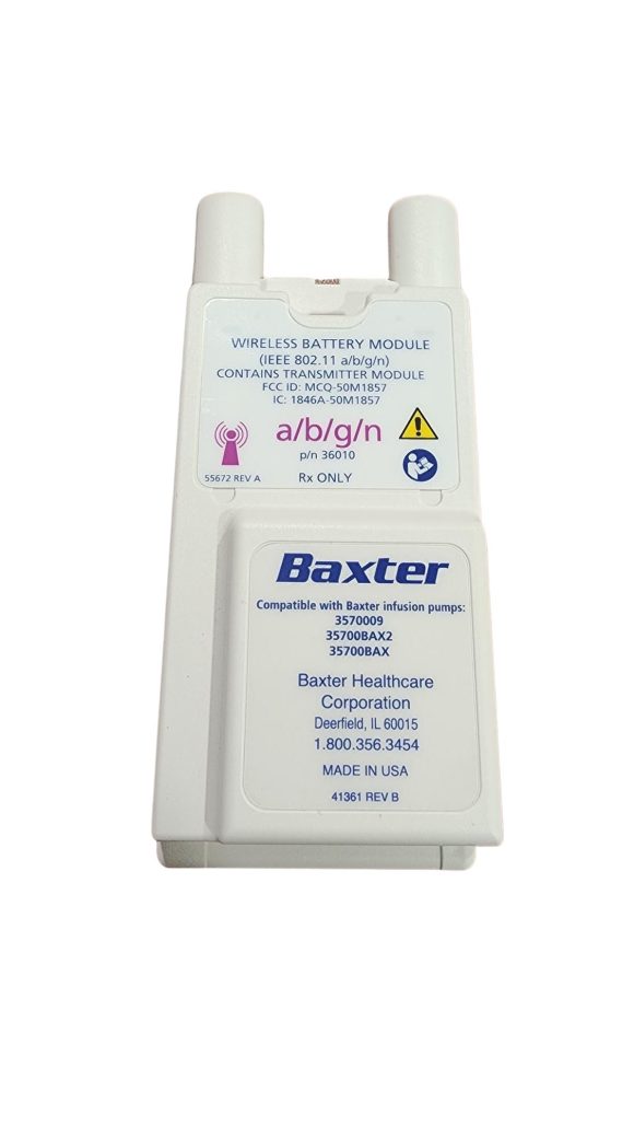 Baxter Sigma Spectrum Wireless Battery Module part# 36010